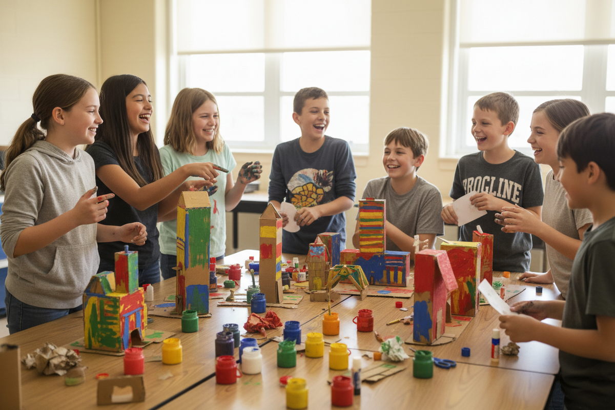 [Grades 6-8] The Visual Arts & Creative Exploration STEAM Program-$15/Registration Fee & $300/6weeks