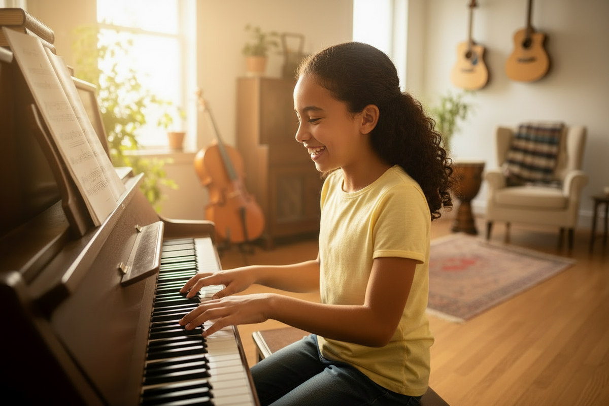 [Grades 3-5] Beginner Piano and Music Literacy-$15/Registration Fee & $125/Monthly